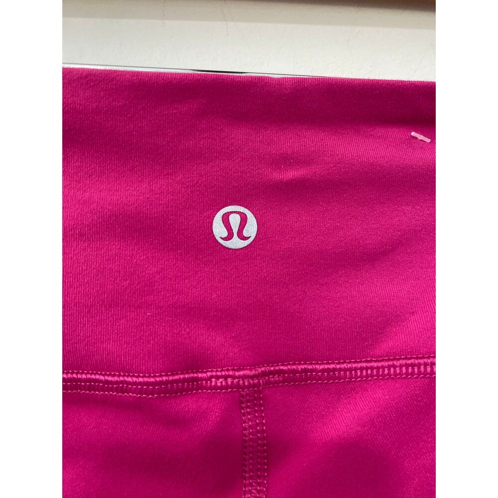 Lululemon Wunder Under High Rise Tight Raspberry Size 4 - Picture 3 of 4